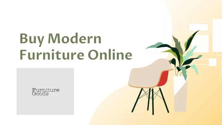 buy modern furniture online