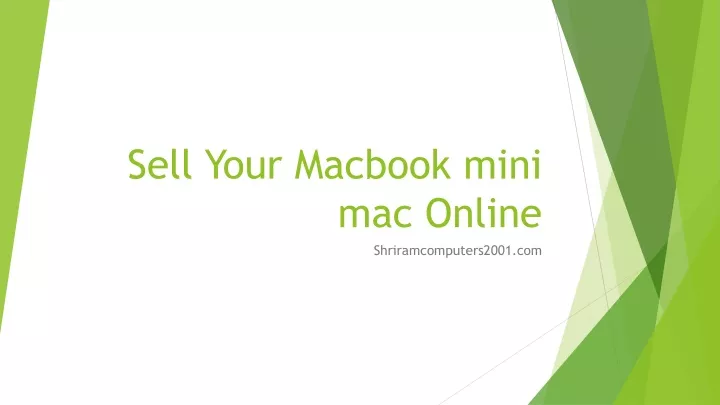 sell your macbook mini mac online