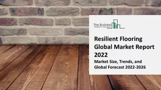 resilient flooring global market report 2022