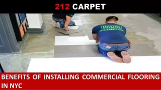 benefits of installing commercial flooring in nyc