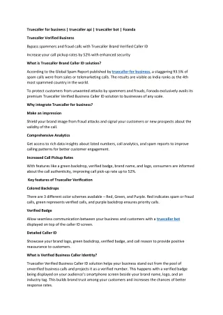 truecaller for business truecaller api truecaller