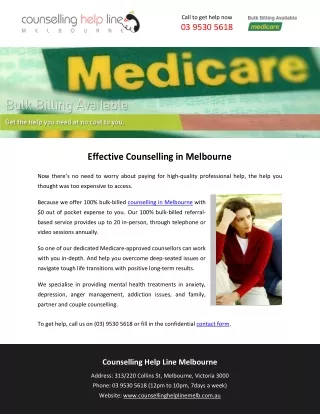 call to get help now 03 9530 5618