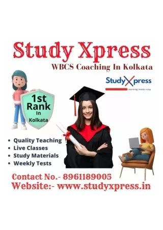 WBCS Coaching in Kolkata Study Xpress