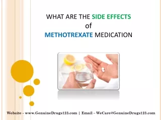 what are the side effects of methotrexate