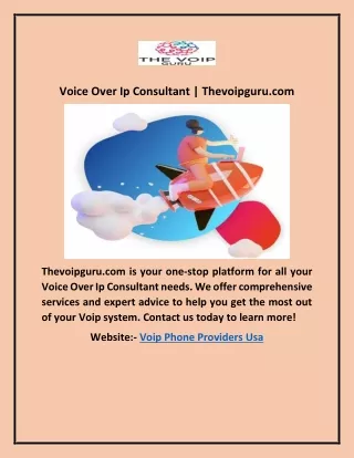 voice over ip consultant thevoipguru com