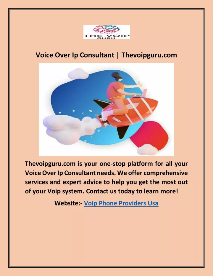 voice over ip consultant thevoipguru com