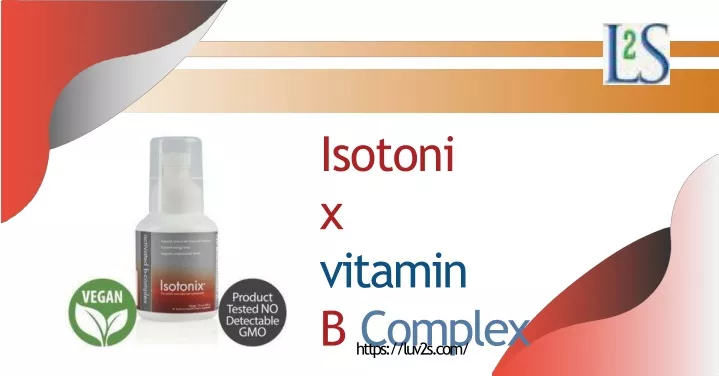 isotonix vitamin b complex