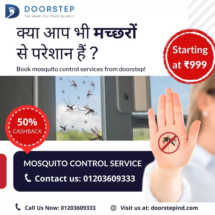 book mosquito control services from doorstep