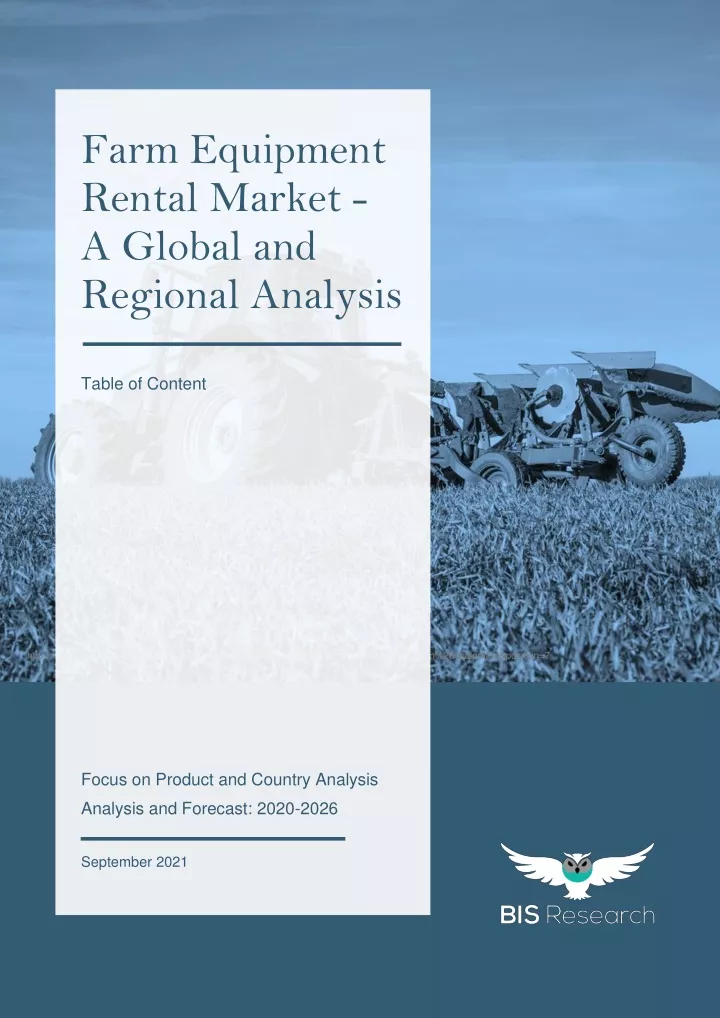 farm equipment rental market a global