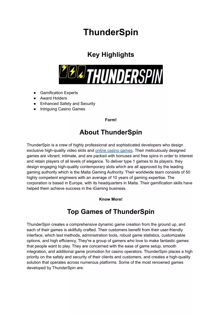 thunderspin