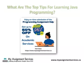 what are the top tips for learning java programming