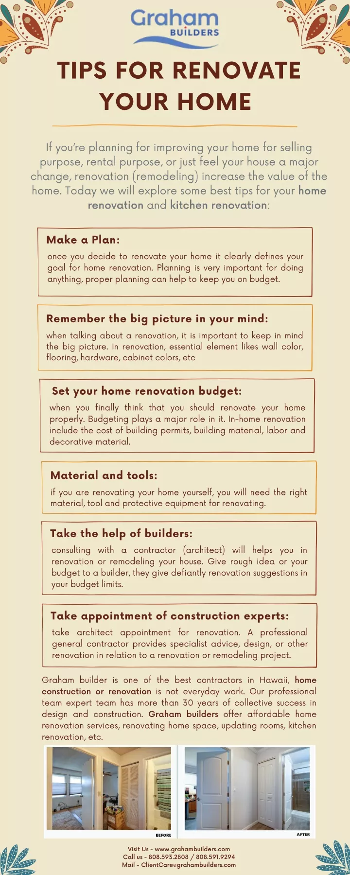 tips for renovate your home