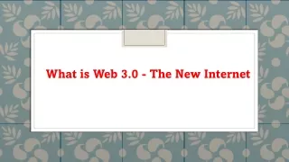 what is web 3 0 the new internet