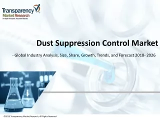 dust suppression control market