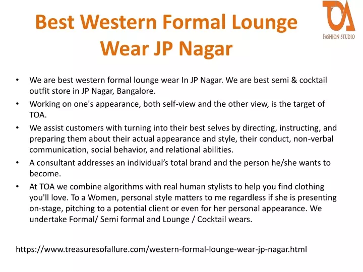 best western formal lounge wear jp nagar