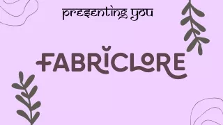 Types of Fabric - Fabriclore