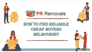 Get professionals of Cheap Movers Melbourne