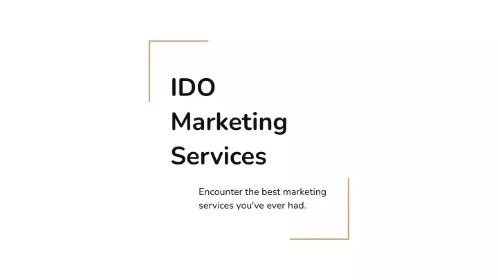 ido marketing services