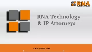 RNA Technology & IP Attorneys