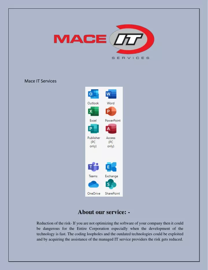 mace it services