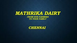 Best Cow milk in Chennai