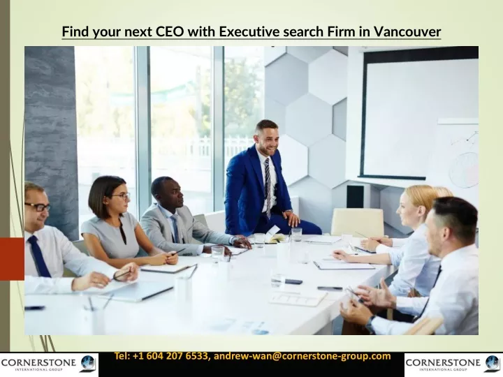 find your next ceo with executive search firm
