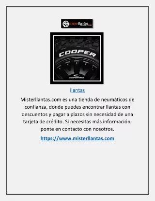 llantas
