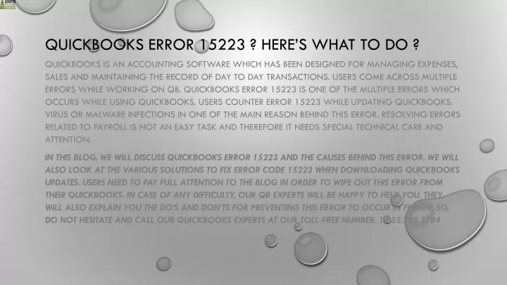 quickbooks error 15223 here s what to do