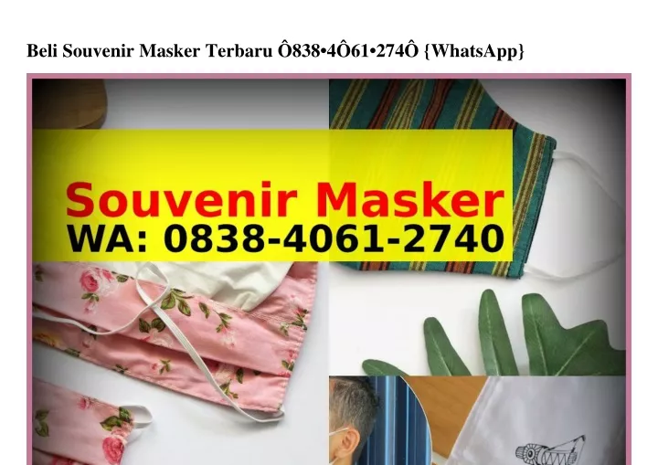 beli souvenir masker terbaru 838 4 61 274 whatsapp