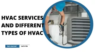 HVAC Services and Different Types of HVAC