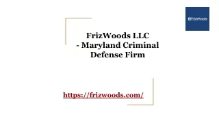 Maryland Criminal lawyer