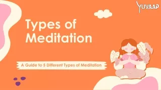 types of meditation