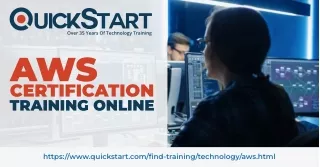 Avail AWS Certification Training Online – Quickstart