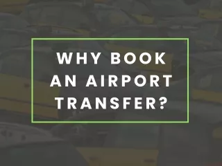 Book An Airport Transfer