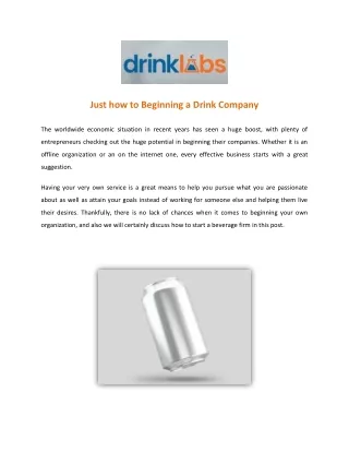 thedrinklabs.com PDF 2