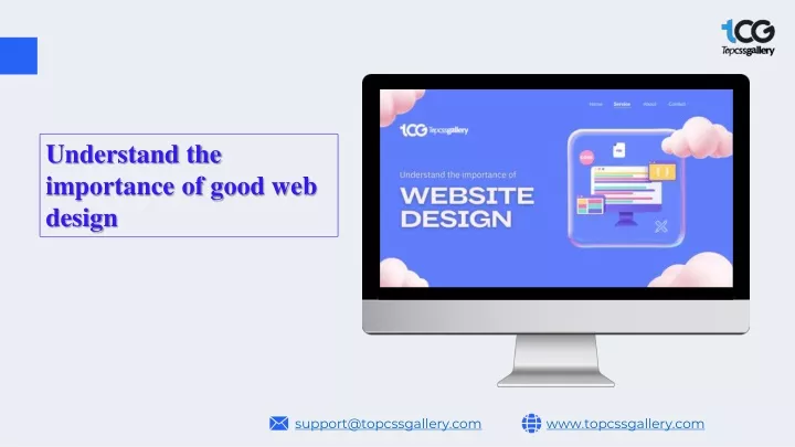 understand the importance of good web design