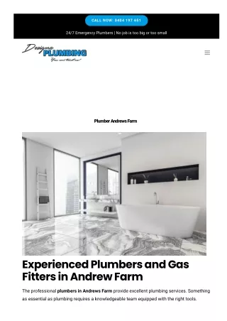 Plumber Andrews Farm