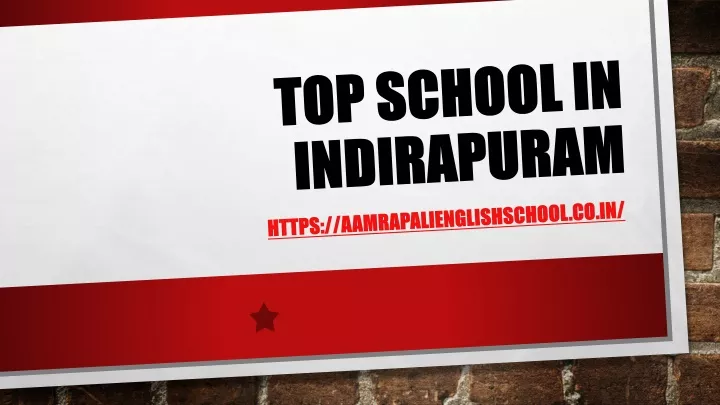 top school in indirapuram