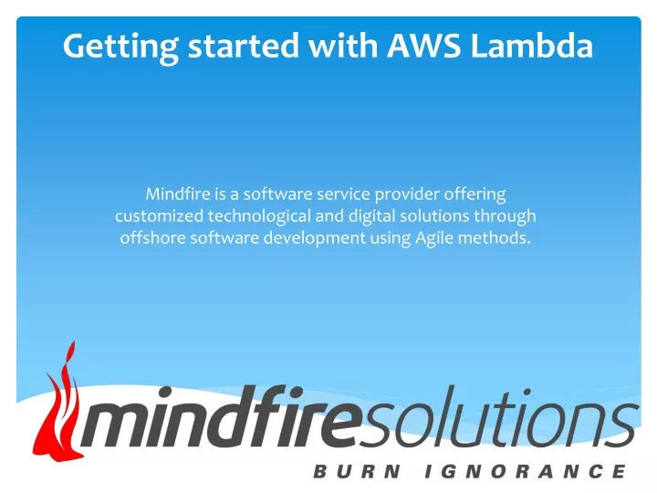 getting started with aws lambda