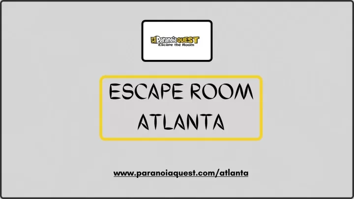 escape room atlanta