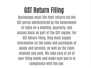 gst return filing businesses must file their