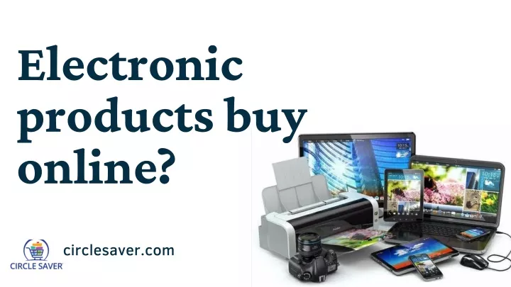 electronic products buy online