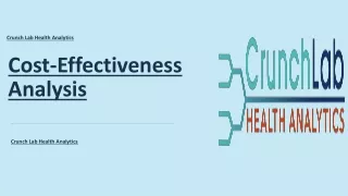 crunch lab health analytics