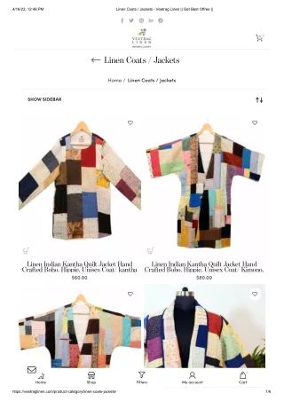 Linen Coats _ Jackets