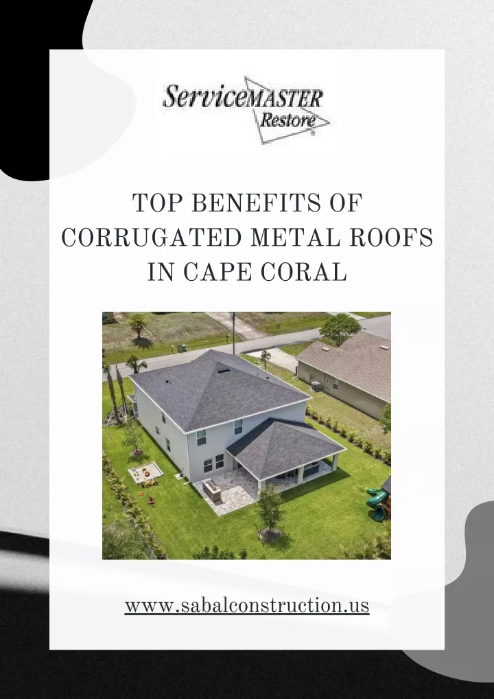 top benefits of corrugated metal roofs in cape