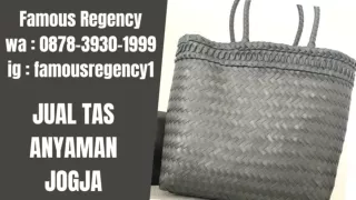 TERPERCAYA, WA : 0878-3930-1999, Agen Tas Anyaman Plastik Di Jogja