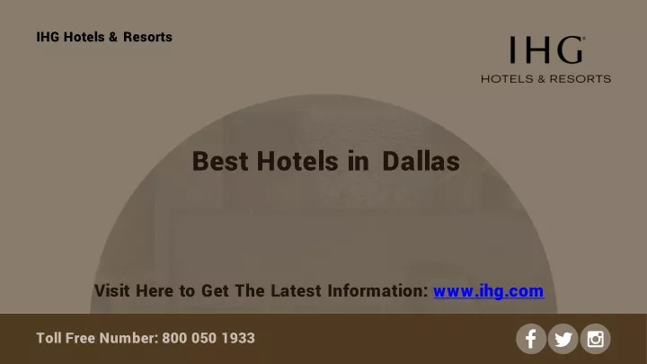 best hotels in dallas