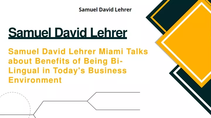 samuel david lehrer