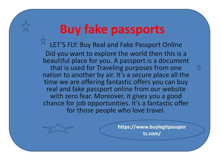 b uy fake passports
