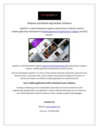 Recherche société de développement web de confiance Genève